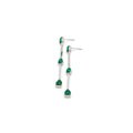 ALDO Green Elastane Earrings