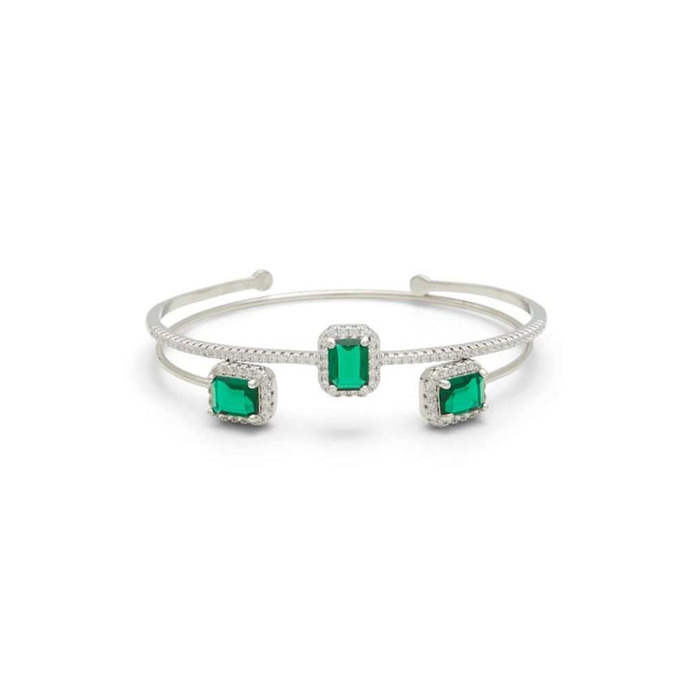 ALDO Green Elastane Bracelet