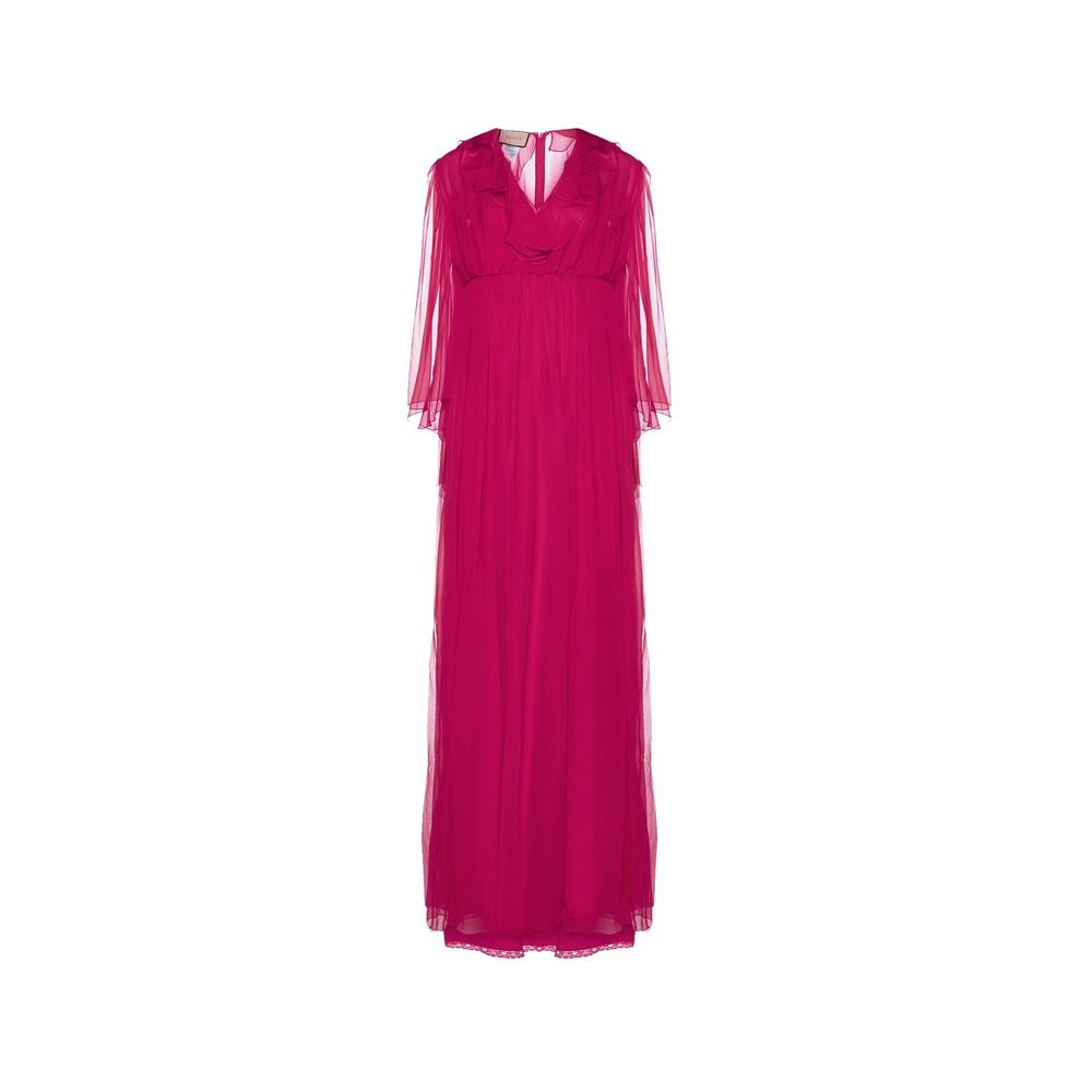 Gucci Multicolor Silk Casual Dress