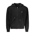 Guess Jeans Black Organic Cotton Men's Cardigan