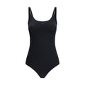 Courrèges Black Elastane One-Piece Swimsuit