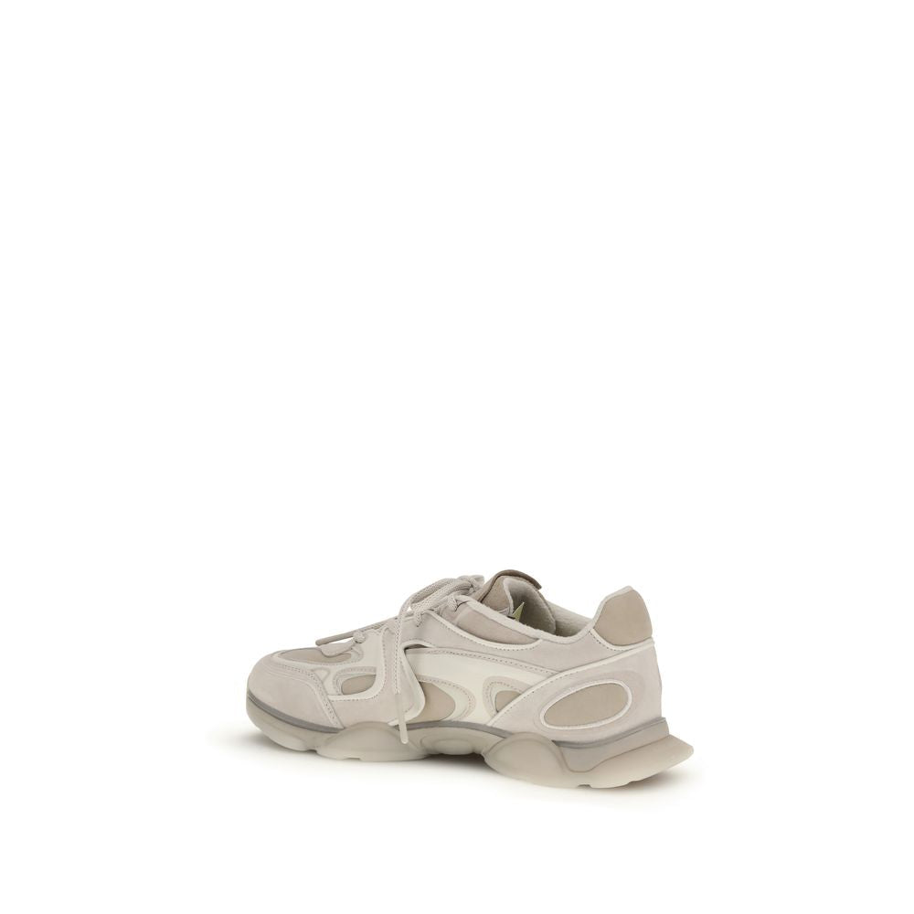 Axel Arigato White Calf Leather Bos Taurus Chunky Sneakers