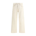 Sunflower Beige Cotton Relaxed Fit Jeans