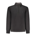 Coveri Moving Black Cotton Men Sweatshirt