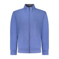 Coveri Moving Blu Cotton Men Sweatshirt