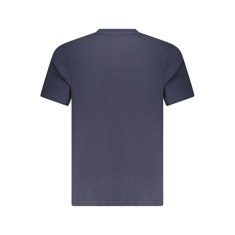 North Sails Blue Cotton Men T-Shirt