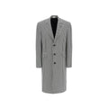 Alexander McQueen Black Wool Coat
