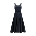 P.A.R.O.S.H. Blue Polyester Casual Dress