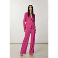 Patrizia Pepe Yellow Polyester Blazer