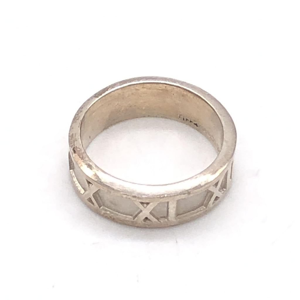 Tiffany & Co. Atlas Ring, SV925, 4.5g, US Size 5