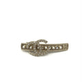Chanel Crystal Pearl CC Hair Clip