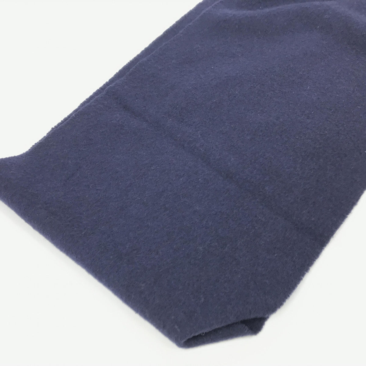 Johnstons of elgin Navy Blue Soft Wool Scarf