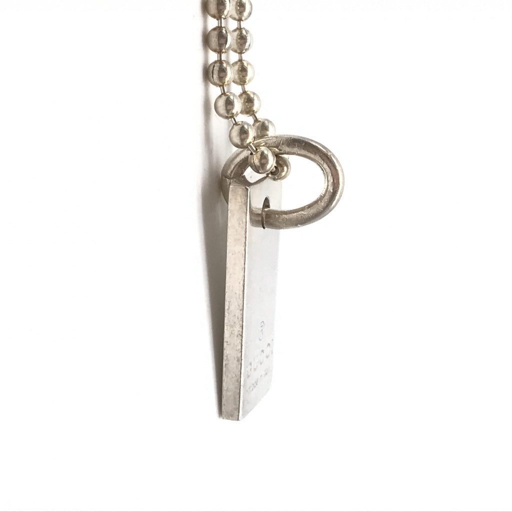 Gucci 925 Sterling Silver Gucci Necklace