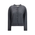 Loulou De Saison Gray Cashmere Cardigan