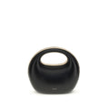 Sacai Black Calf Leather Bos Taurus Handbag