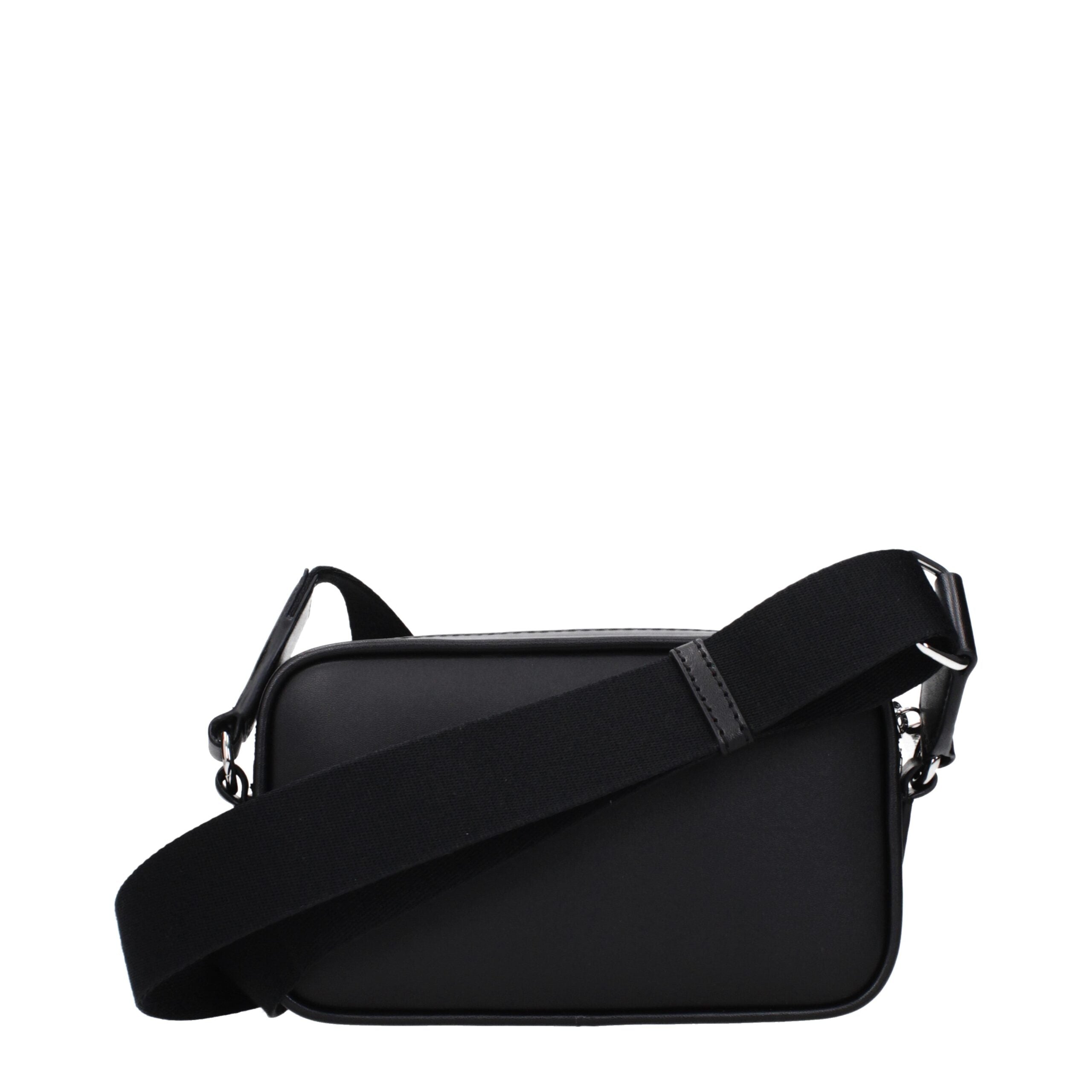 Michael Kors Black Leather Crossbody Bag