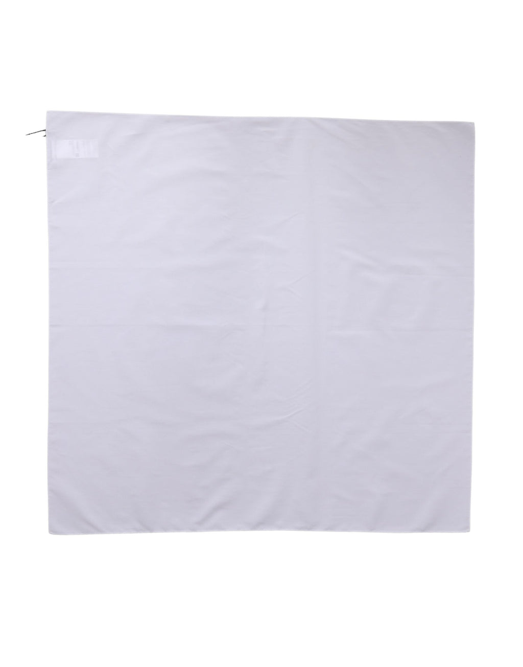 Dolce & Gabbana White Cotton Wrap Square Shawl Stole 71cm x 70cm  Scarf