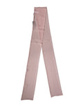Dolce & Gabbana Light Pink Silk Neck Wrap Shawl Stole 293cm x 19cm Scarf