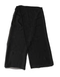 Dolce & Gabbana Black Silk Neck Wrap Shawl Stole 167cm x 126cm Scarf