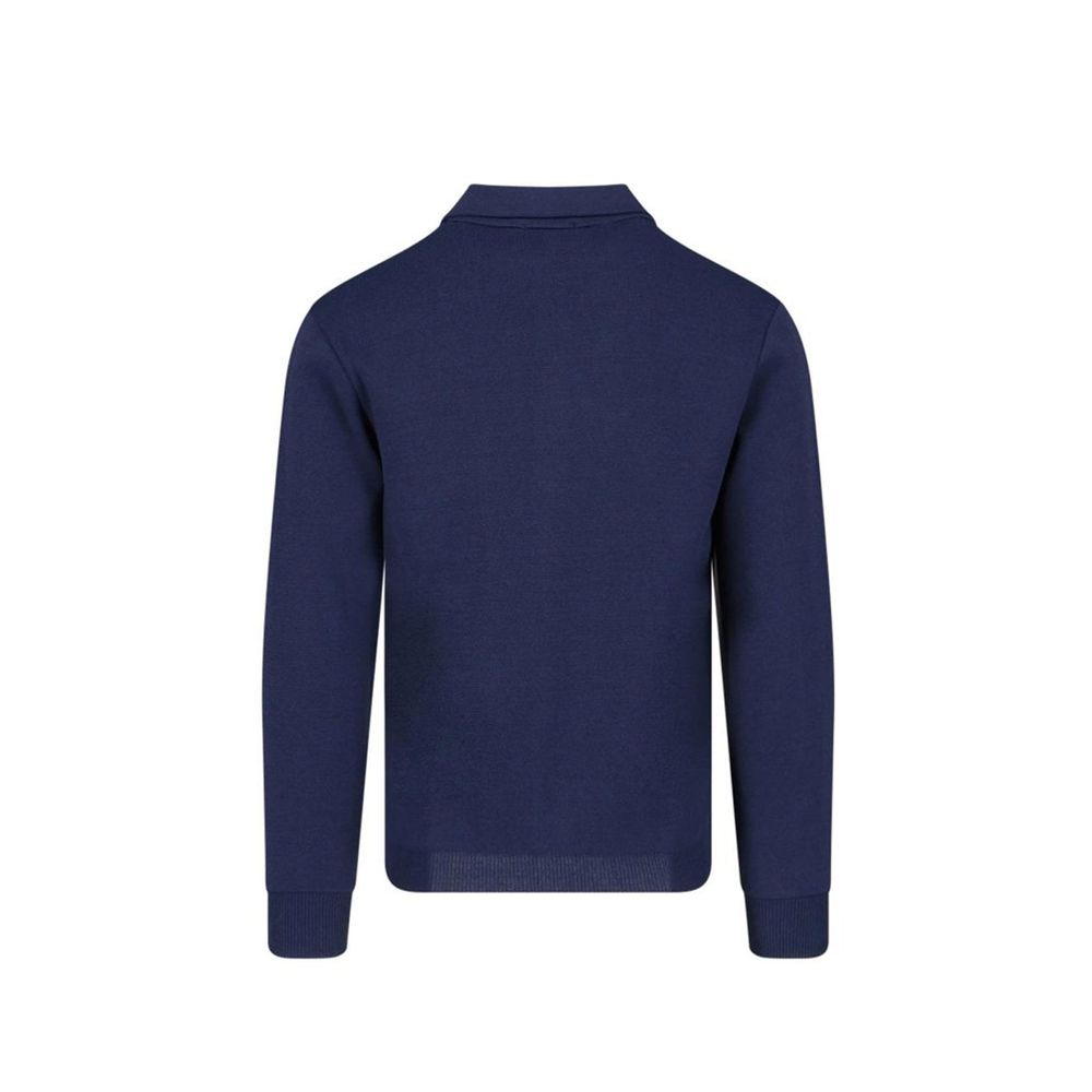 Autry Blue Nylon Cardigan