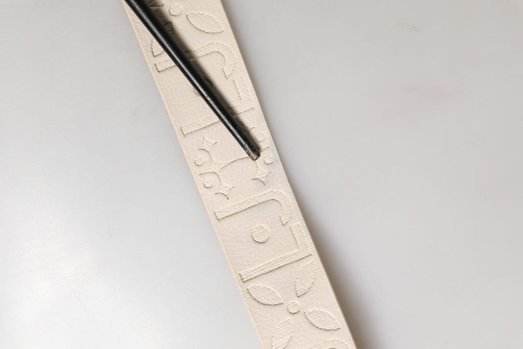 Liu Jo Beige Leather Wide Waist Silver Metal Buckle Waist Women Belt