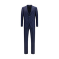 Tagliatore Blue Wool Two-Piece Suit