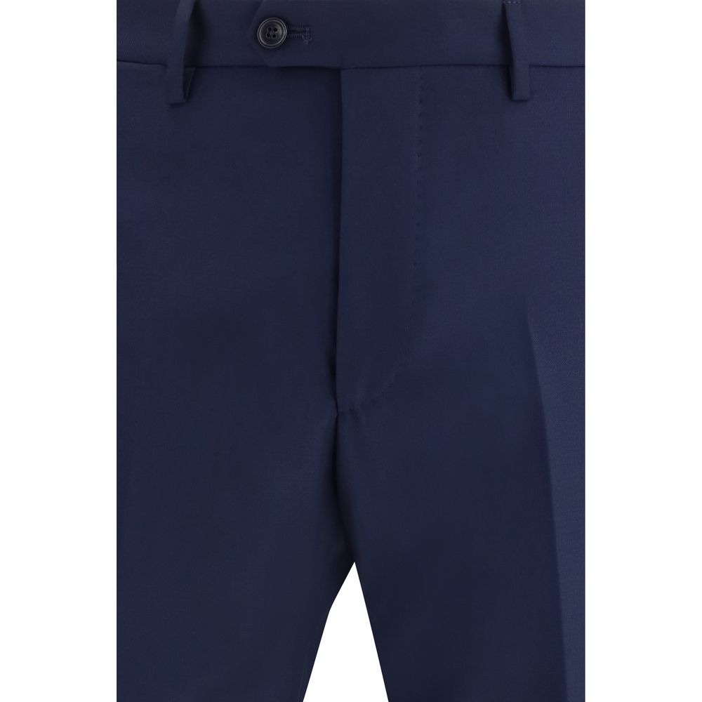 Tagliatore Blue Wool Two-Piece Suit