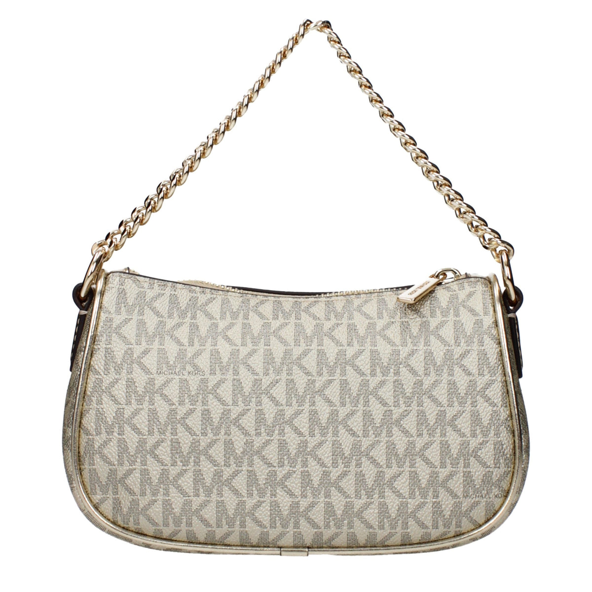 Michael Kors Gold Fabric Handbag