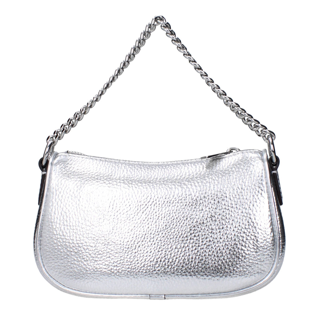 Michael Kors Gray Leather Handbag