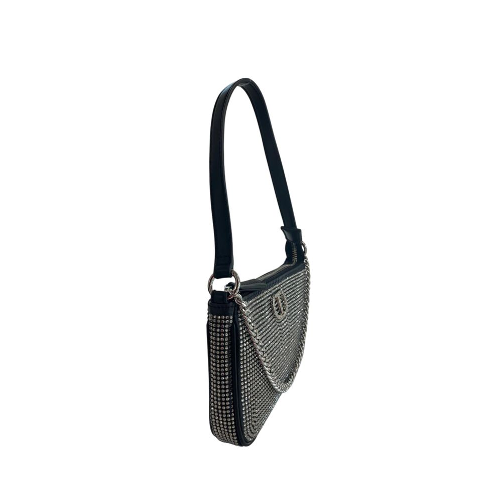 Twinset Purple PU Women Shoulder Bag