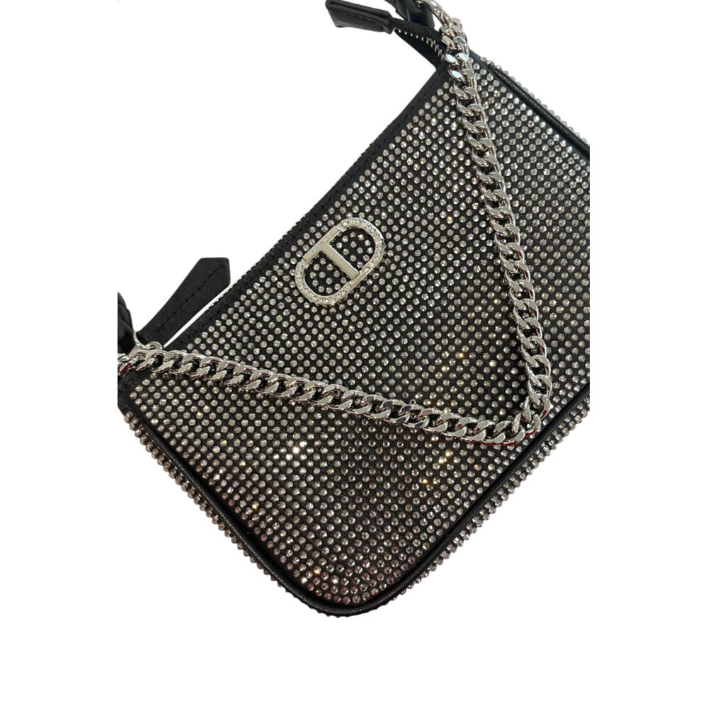 Twinset Purple PU Women Shoulder Bag