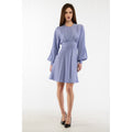 Moschino Purple Marabou Casual Dress