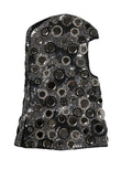Dolce & Gabbana Black Wool Crystal Embellished Balaclava Hat