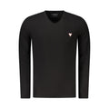 Guess Jeans Black Cotton Men T-Shirt