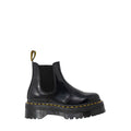 Black Leather Ankle Boots