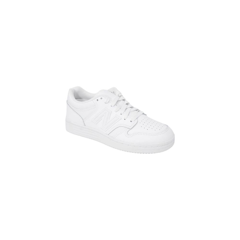 White Leather Athletic Sneakers