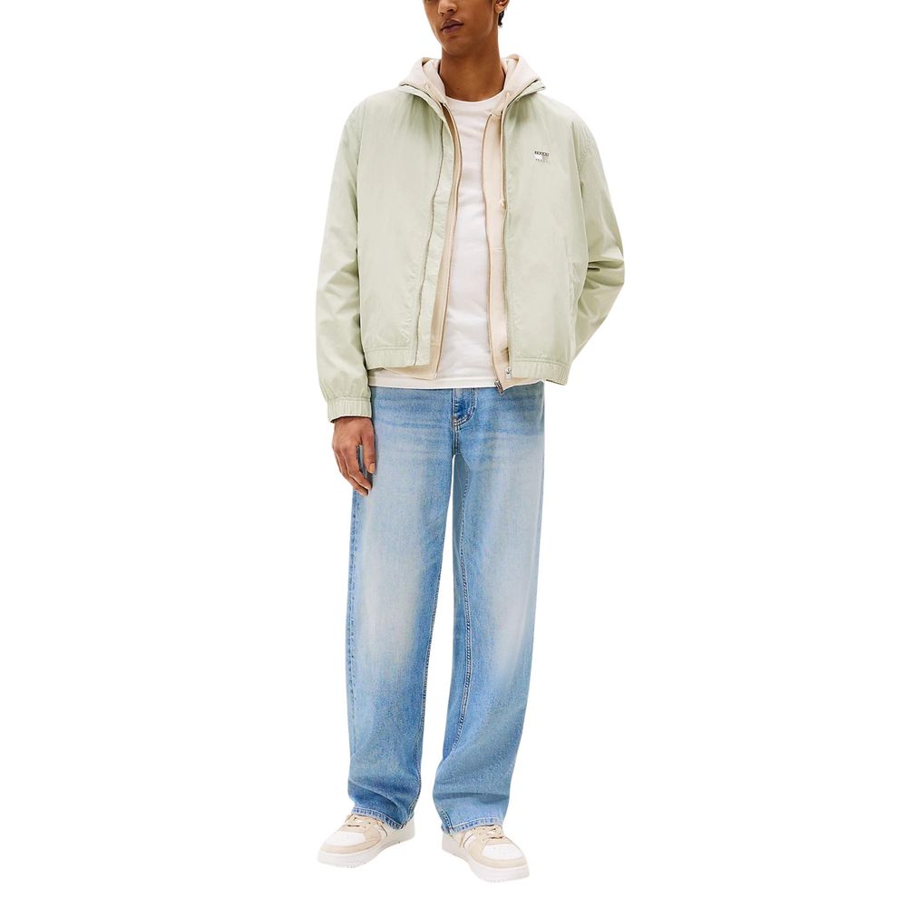 Bicolor Recycled Polyamide Bomber