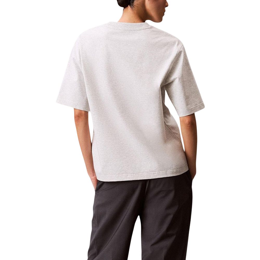 Gray Cotton T-Shirt