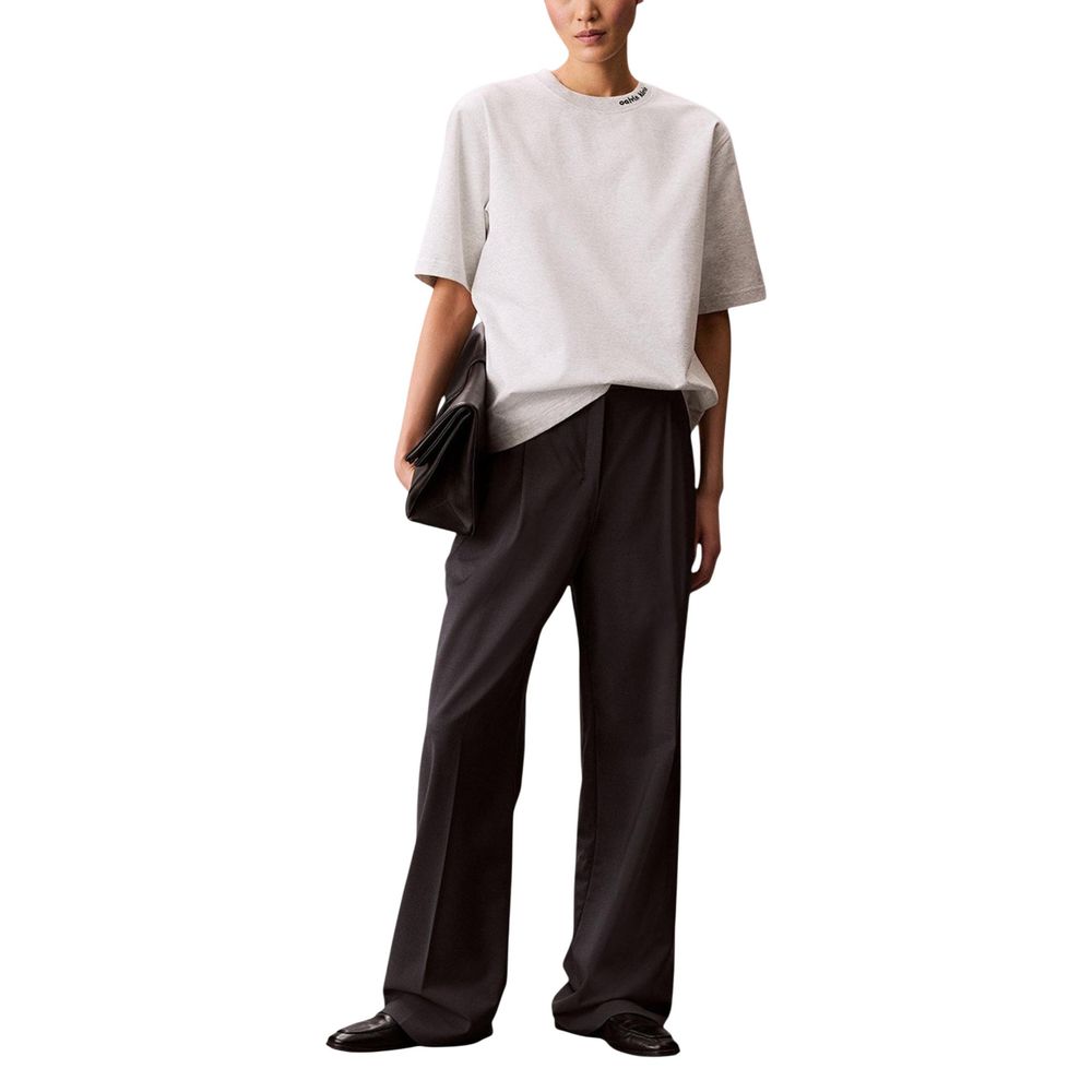 Gray Cotton T-Shirt