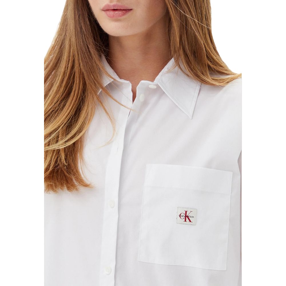 White Cotton Blouse