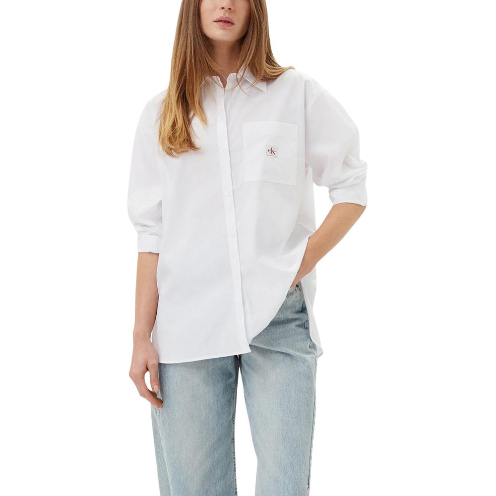 White Cotton Blouse