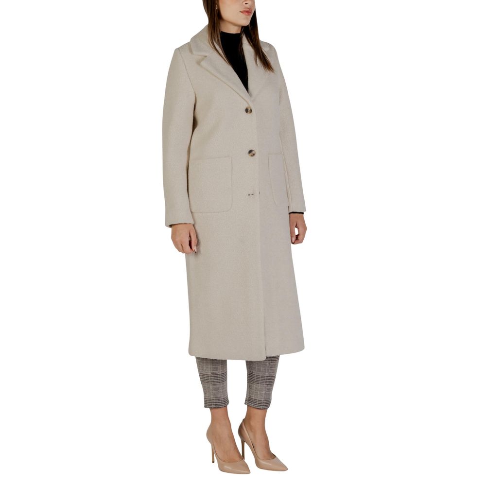Cream Wool Coat
