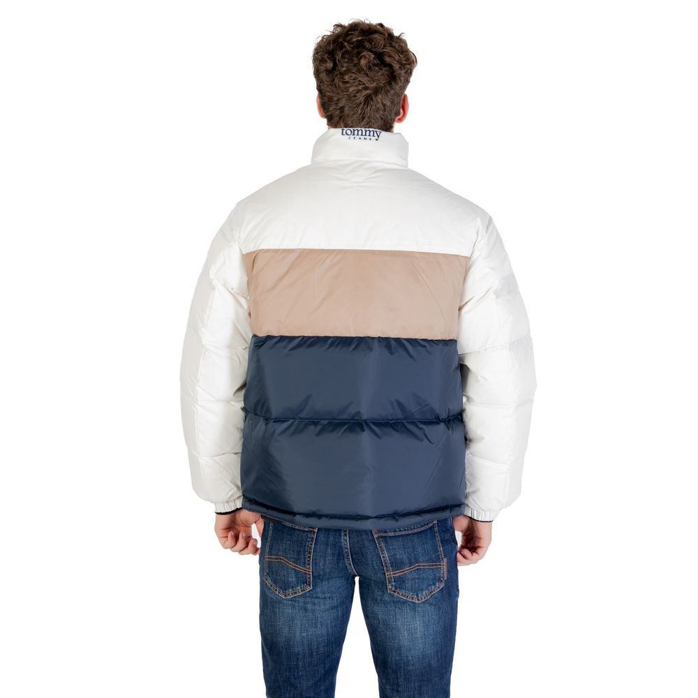 Cream Recycled Polyester Bomber