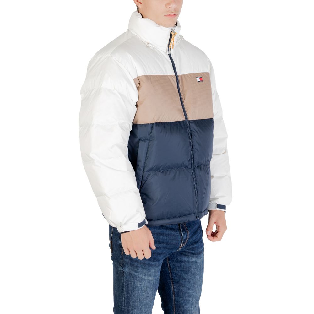 Cream Recycled Polyester Bomber