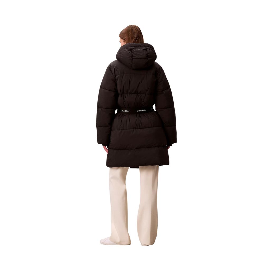 Black Polyamide Coat