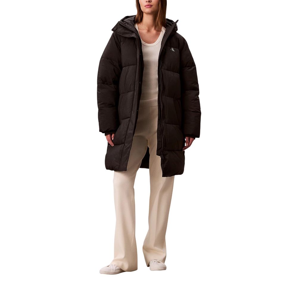 Black Polyamide Coat