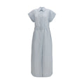 Jacob Cohen Blue Copper Long Dress
