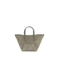 Brunello Cucinelli Beige Calf Leather Bos Taurus Shoulder Bag