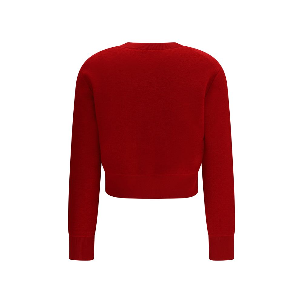 Tory Burch Red Wool Sweatshirt
