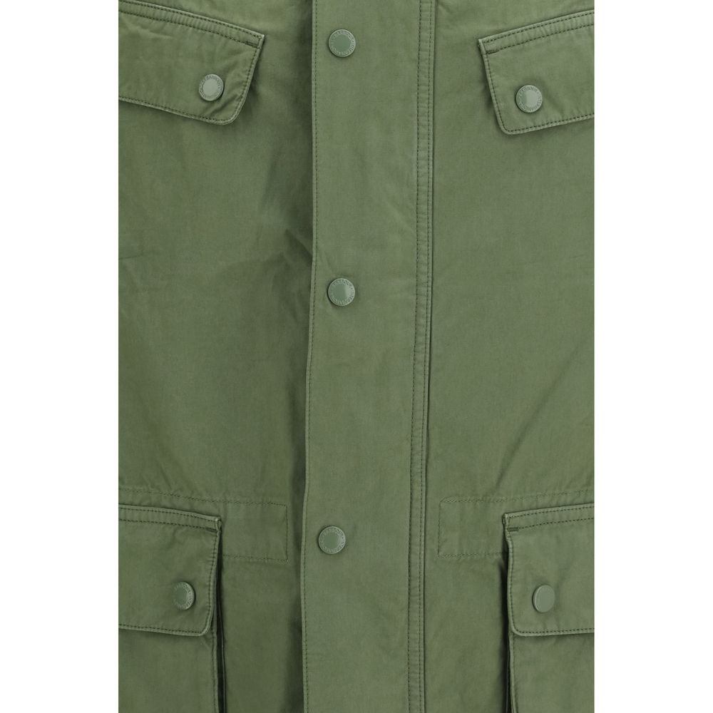 Bicolor Cotton Coat